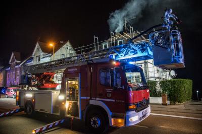 Waiblingen: Dachstuhlbrand entpuppt sich als Kaminbrand